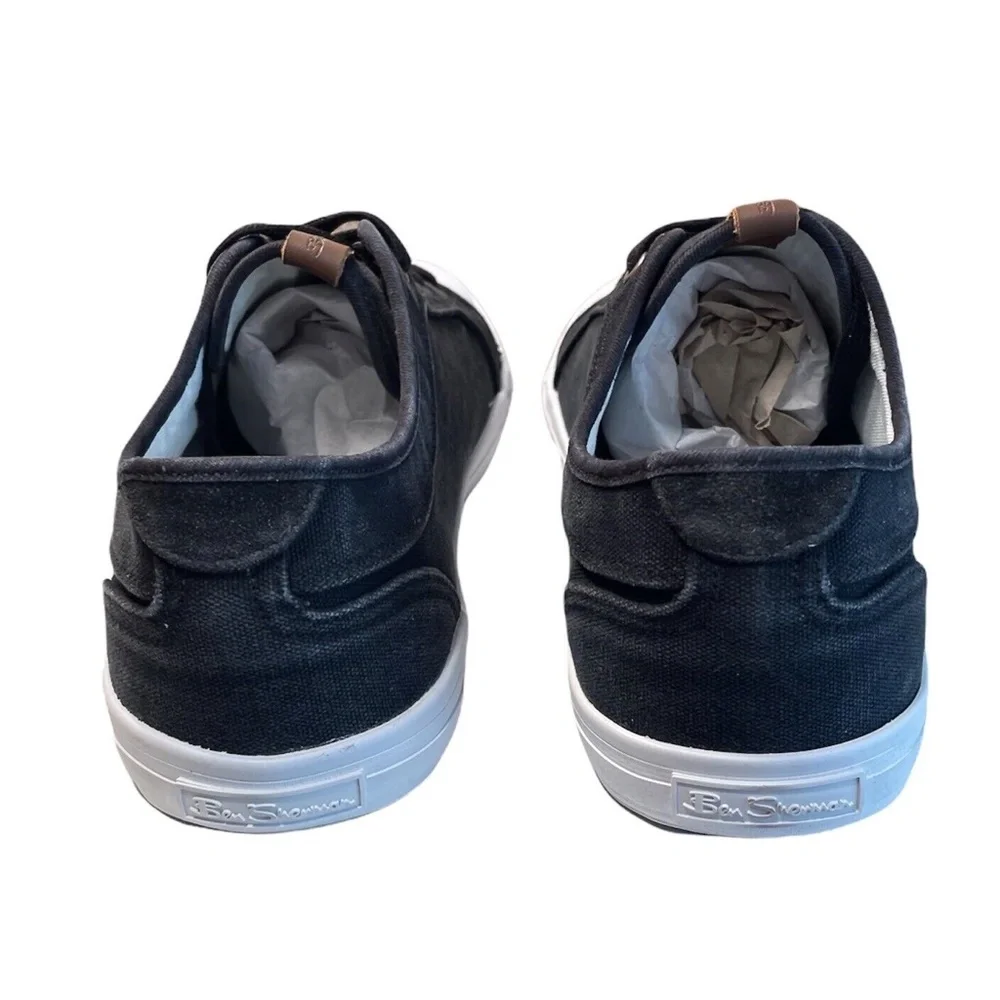 Ben Sherman Mens Brayson‎ Shoes Size 10.5 Black Sneakers